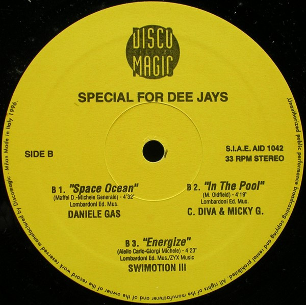 Various - Special For Dee Jays | Discomagic Records (AID 1042) - 2