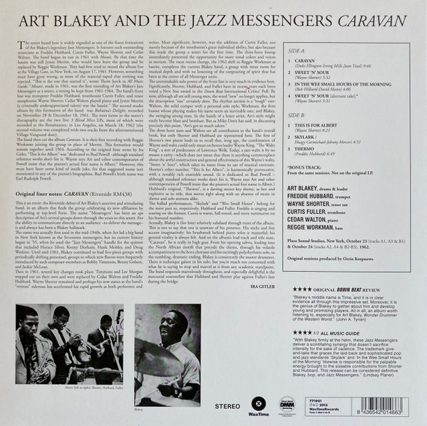 Art Blakey & The Jazz Messengers - Caravan | WaxTime (771901) - main