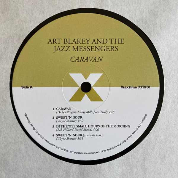 Art Blakey & The Jazz Messengers - Caravan | WaxTime (771901) - 3