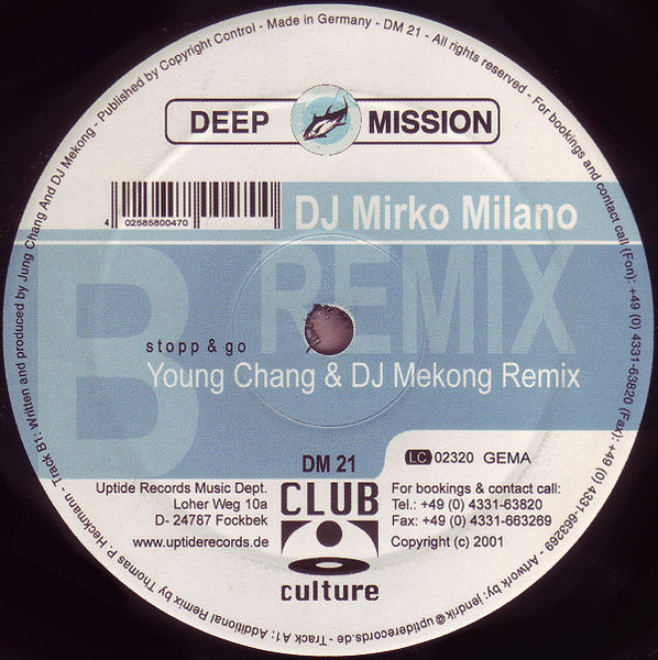 DJ Mirko Milano - Stopp & Go (Remixes) | Deep Mission (DM 21) - 2