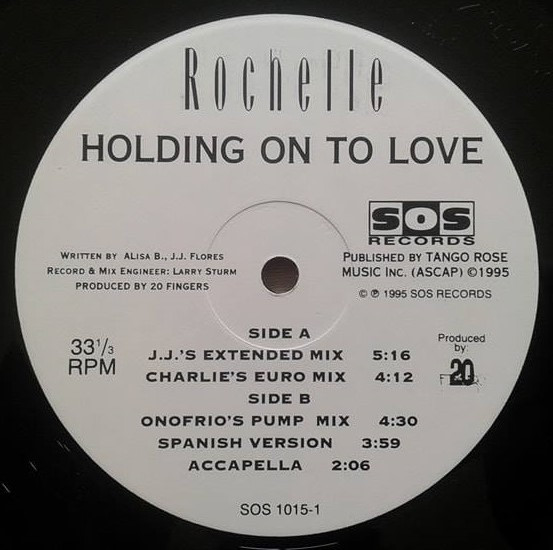 Rochelle - Holding On To Love | SOS Records (SOS 1015-1) - 2