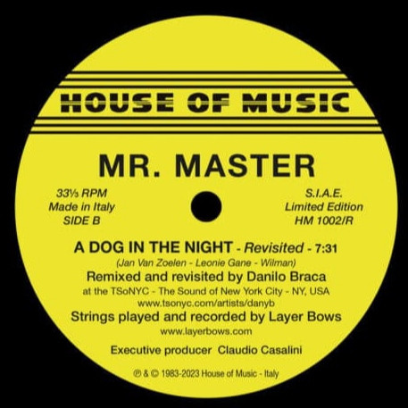 Mr. Master - A Dog In The Night | House Of Music (HM 1002/R) - 2 Mr. Master - A Dog In The Night | House Of Music (HM 1002/R) - 2