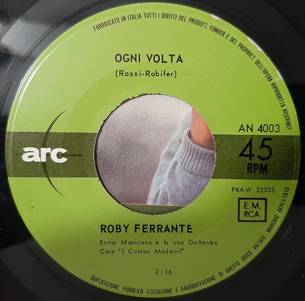 Roby Ferrante - Ogni Volta | Arc (AN - 4003) - 3