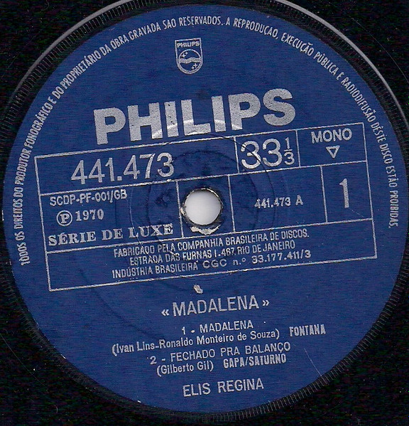 Elis Regina - Madalena | Philips (441.473) - 3