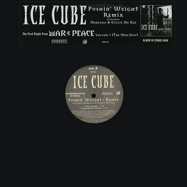 Ice Cube - Pushin' Weight (Remix) | Priority Records (SPRO 81141)