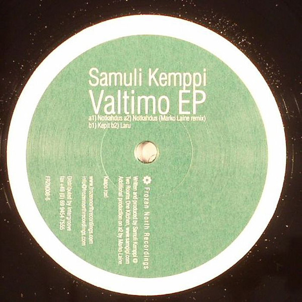 Samuli Kemppi - Valtimo EP | Frozen North Recordings (FRZN008-6)