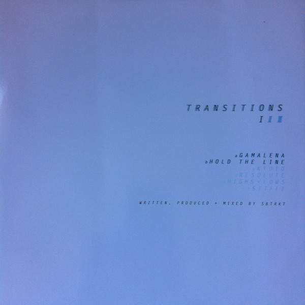 SBTRKT - Transitions I | Young Turks (YT112) - 3