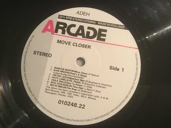 Various - Move Closer | Arcade (010248.22) - 4