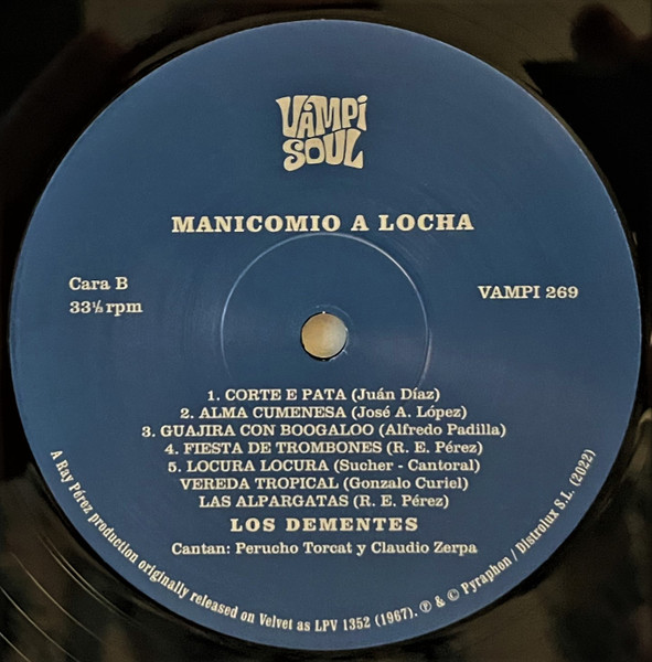 Los Dementes - Manicomio A Locha | Vampi Soul (VAMPI 269) - 4 Los Dementes - Manicomio A Locha | Vampi Soul (VAMPI 269) - 4
