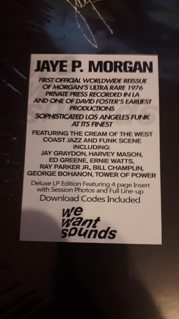 Jaye P. Morgan - Jaye P. Morgan | Wewantsounds (WWSLP20) - 2