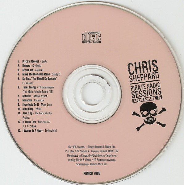 Chris Sheppard - Pirate Radio Sessions Volume 5 | Pirate Records And Music Inc. (PRMCD 7005) - 4 Chris Sheppard - Pirate Radio Sessions Volume 5 | Pirate Records And Music Inc. (PRMCD 7005) - 4