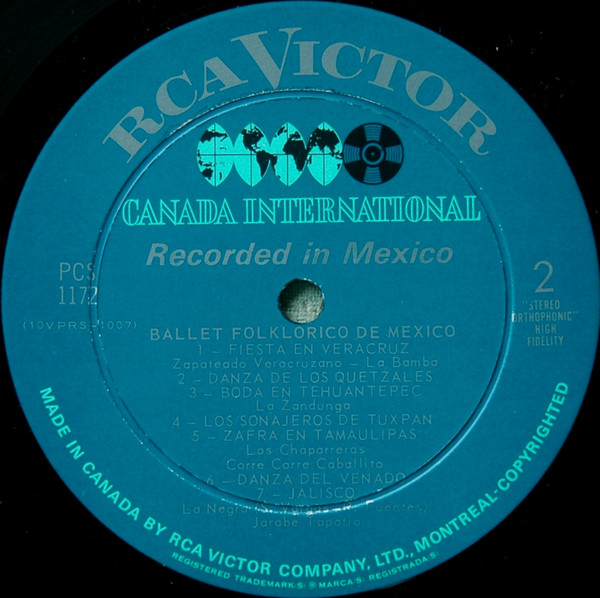 Ballet Folklorico De Mexico - Ballet Folklorico De Mexico | RCA Victor (PCS-1172) - 4 Ballet Folklorico De Mexico - Ballet Folklorico De Mexico | RCA Victor (PCS-1172) - 4