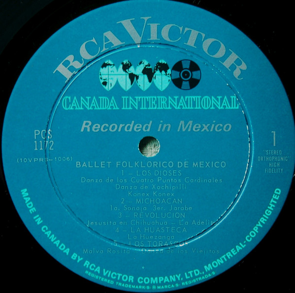 Ballet Folklorico De Mexico - Ballet Folklorico De Mexico | RCA Victor (PCS-1172) - 3 Ballet Folklorico De Mexico - Ballet Folklorico De Mexico | RCA Victor (PCS-1172) - 3