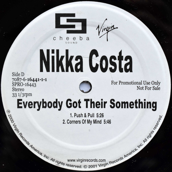 Nikka Costa - Everybody Got Their Something | Cheeba Sound (7087-6-16441-1-1) - 4 Nikka Costa - Everybody Got Their Something | Cheeba Sound (7087-6-16441-1-1) - 4