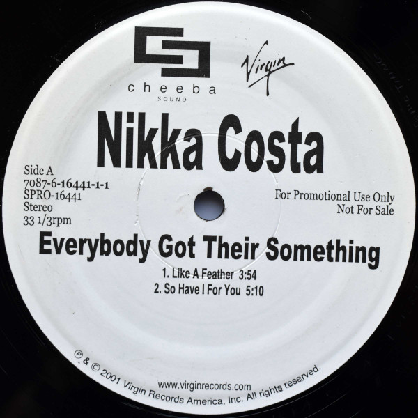 Nikka Costa - Everybody Got Their Something | Cheeba Sound (7087-6-16441-1-1) - main Nikka Costa - Everybody Got Their Something | Cheeba Sound (7087-6-16441-1-1) - main
