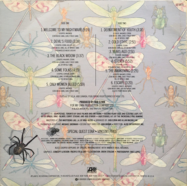 Alice Cooper - Welcome To My Nightmare | Atlantic (SD 18130) - 2 Alice Cooper - Welcome To My Nightmare | Atlantic (SD 18130) - 2