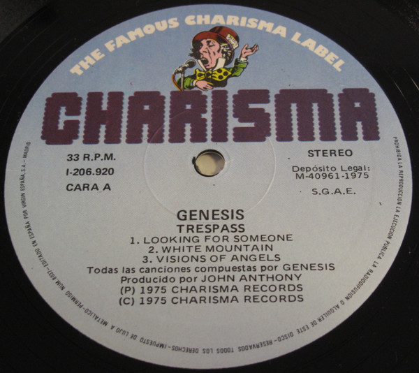 Genesis - Trespass | Charisma (I 206920) - 4