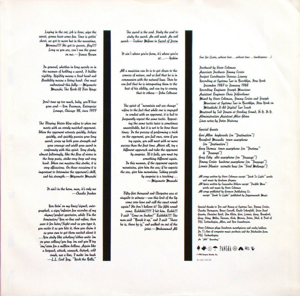 Steve Coleman And Five Elements - Sine Die | PANGÆA (PEA 461159 1) - 3