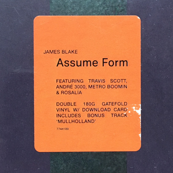 James Blake - Assume Form | Polydor (7744189) - 4