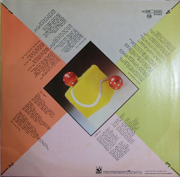 Nick Mason - Nick Mason's Fictitious Sports | Harvest (11C 076 - 64 216) - 4