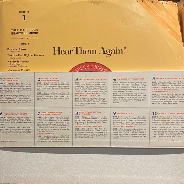 Various - Hear Them Again | RCA Custom (640-EM) - 2