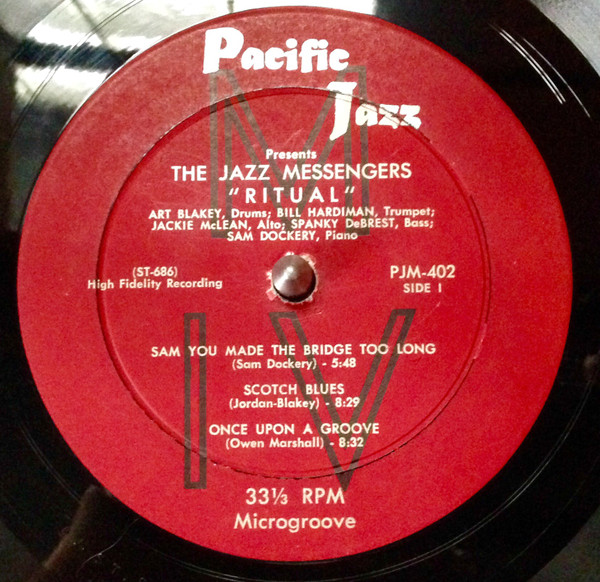 Art Blakey & The Jazz Messengers - Ritual | Pacific Jazz (M-402) - 3 Art Blakey & The Jazz Messengers - Ritual | Pacific Jazz (M-402) - 3