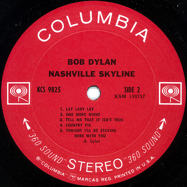 Bob Dylan - Nashville Skyline | Columbia (KCS 9825) - 4 Bob Dylan - Nashville Skyline | Columbia (KCS 9825) - 4