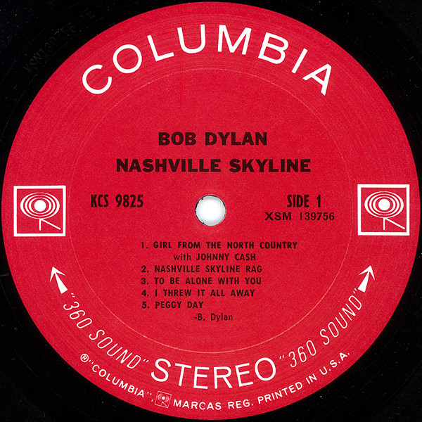 Bob Dylan - Nashville Skyline | Columbia (KCS 9825) - 3 Bob Dylan - Nashville Skyline | Columbia (KCS 9825) - 3