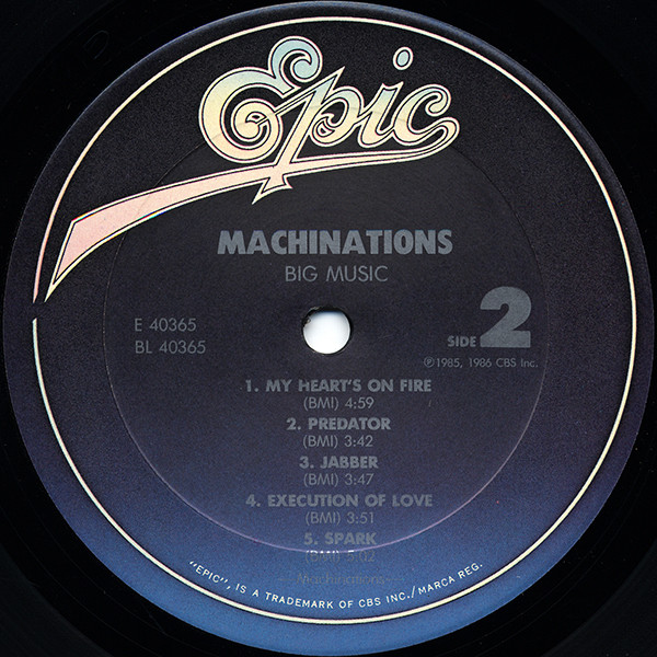 Machinations - Big Music | Epic (BFE 40365) - 4 Machinations - Big Music | Epic (BFE 40365) - 4