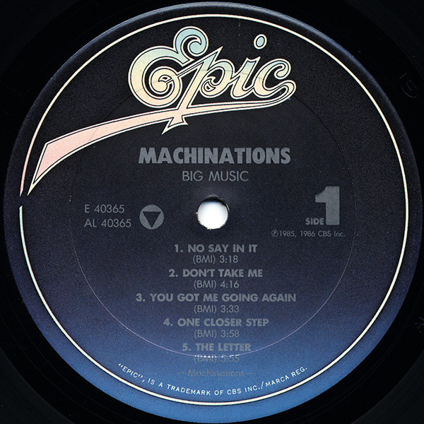 Machinations - Big Music | Epic (BFE 40365) - 3 Machinations - Big Music | Epic (BFE 40365) - 3