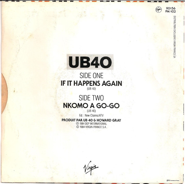 UB40 - If It Happens Again | DEP International (90156) - 2 UB40 - If It Happens Again | DEP International (90156) - 2