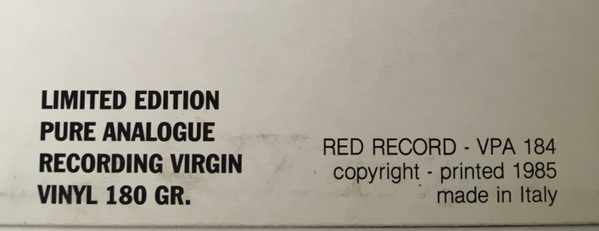 Bobby Watson - Appointment In Milano | Red Record (VPA 184) - 2 Bobby Watson - Appointment In Milano | Red Record (VPA 184) - 2