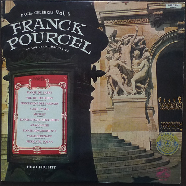 Franck Pourcel Et Son Grand Orchestre - Pages Célèbres Vol.5 | La Voix De Son Maître (GSDF 254)
