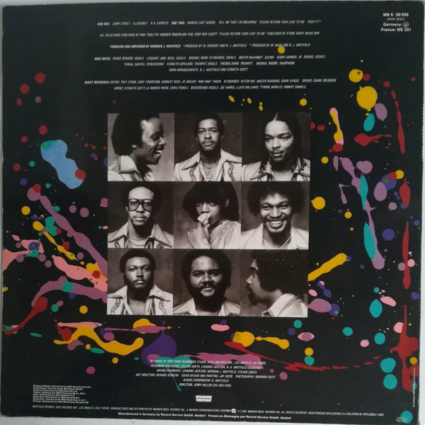 Rose Royce - Jump Street | Warner Bros. Records (WB 56 958) - 2