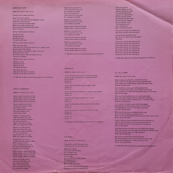 Ultravox - U-Vox | Chrysalis (615415) - 3 Ultravox - U-Vox | Chrysalis (615415) - 3