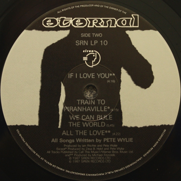 Pete Wylie - Sinful | Siren (SRN LP 10) - 4