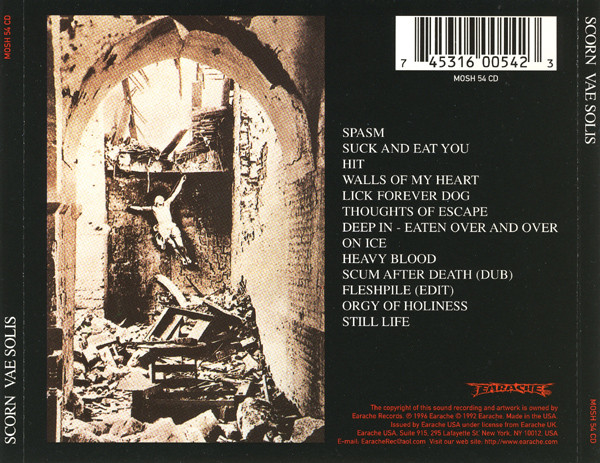 Scorn - Vae Solis | Earache (MOSH 54 CD) - 2
