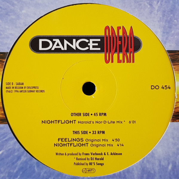 Ramses - Nightflight | Dance Opera (DO 454) - 2
