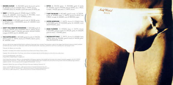 The Rolling Stones - Sticky Fingers | Polydor (CA ROLLING01-STCKY) - main