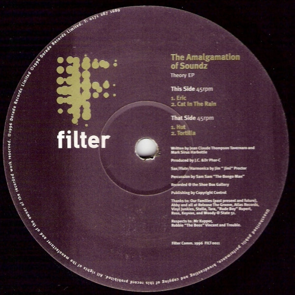 The Amalgamation Of Soundz - Theory EP | Filter (FILT 011) - 3