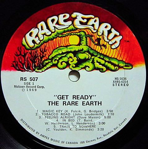 Rare Earth - Get Ready | Rare Earth (RS 507) - 3 Rare Earth - Get Ready | Rare Earth (RS 507) - 3