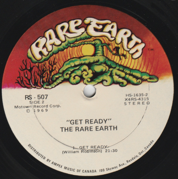 Rare Earth - Get Ready | Rare Earth (RS 507) - 4 Rare Earth - Get Ready | Rare Earth (RS 507) - 4
