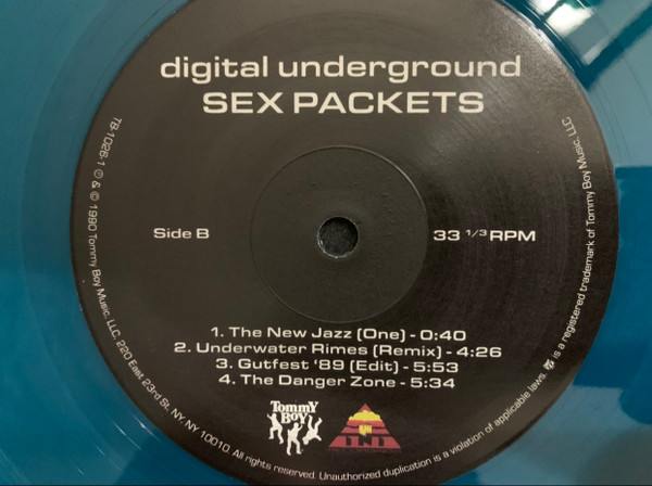 Digital Underground - Sex Packets | Tommy Boy (TB-1026-1) - 4