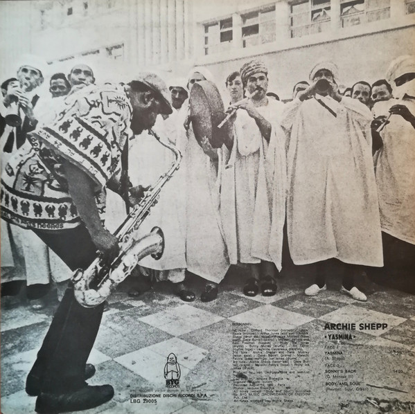 Archie Shepp - Yasmina, A Black Woman | BYG Records (LBG 29005) - 2