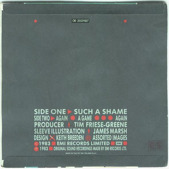 Talk Talk - Such A Shame | EMI (06 2001197) - 2