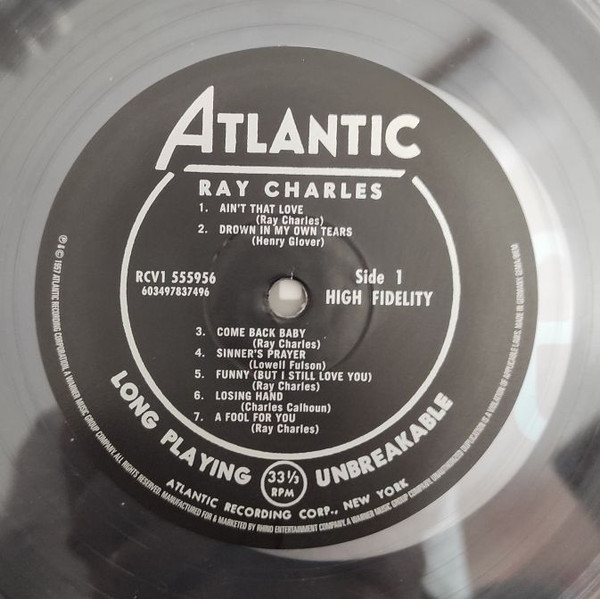 Ray Charles - Ray Charles | Atlantic (RCV1 555956) - 3