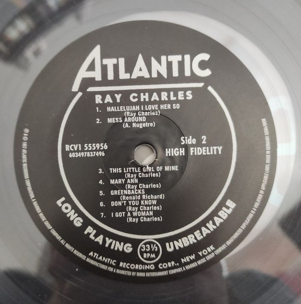 Ray Charles - Ray Charles | Atlantic (RCV1 555956) - 4