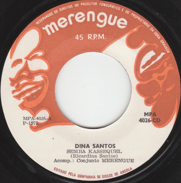 Dina Santos - Semba Kassequel / Mana Fatita | Merengue (MPA-4026-CD) - 3
