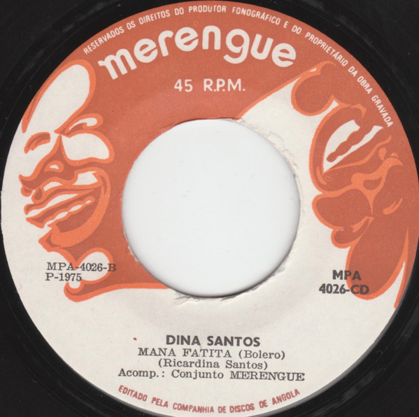 Dina Santos - Semba Kassequel / Mana Fatita | Merengue (MPA-4026-CD) - 4