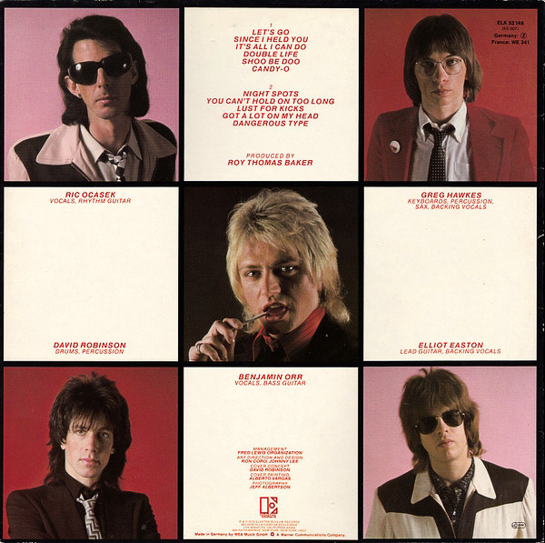 The Cars - Candy-O | Elektra (ELK 52 148) - 2